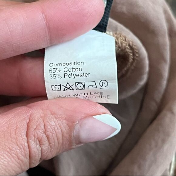 SHEIN Tassel Trim Slit Hem Wide Leg Pants Size 1XL​​ Gypsie Bohemian - Picture 7 of 11